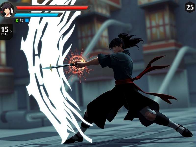 Fig Sword Expert gameplay screenshot showing combat